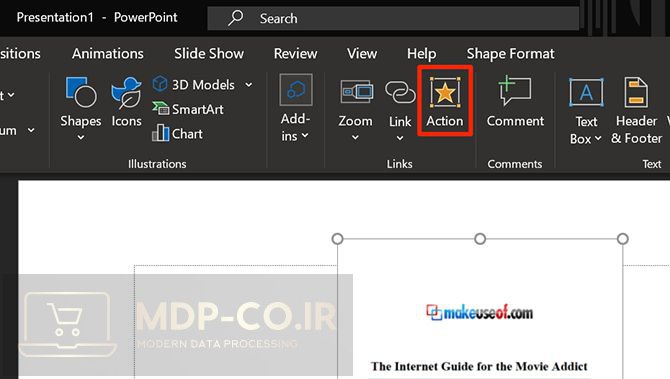 اضافه کردن یک فایل pdf به پاورپوینت - 100% تصویری ، آسان و گام به گام اضافه کردن فایل PDF به پاورپوینت